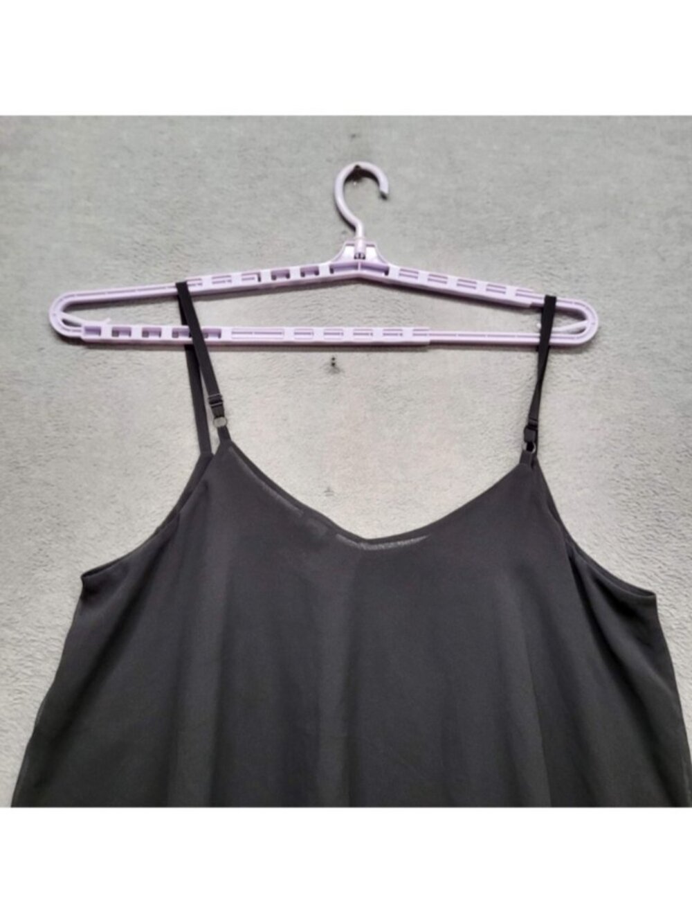 Express Black Layered Spaghetti-Strap Cami - Picture 3 of 3